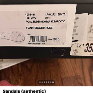 Fuxia English Rose Pool Slides